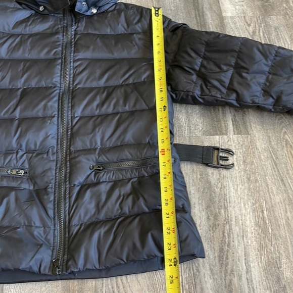 BlueSand 44 Women’s Belted Hooded Black Puffer Jacket, see pictures for sizing - Picture 8 of 10